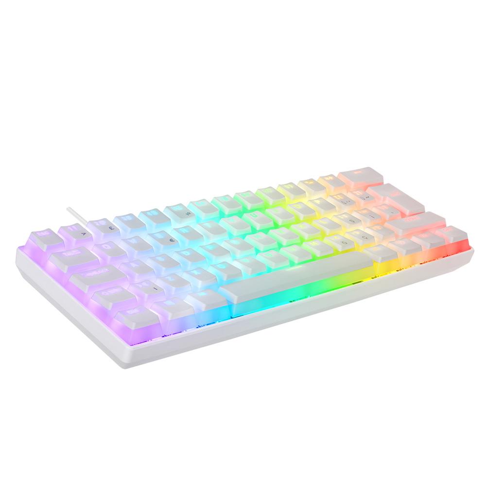 EVEREST BRIAR RGB RED SWITCH MEKANIK MINI GAMING KLAVYE-BEYAZ 2937