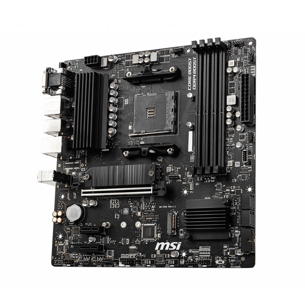 MSI B550M PRO-VDH Amd B550 Soket AM4 DDR4 4400(O.C.) M.2 Anakart 2927