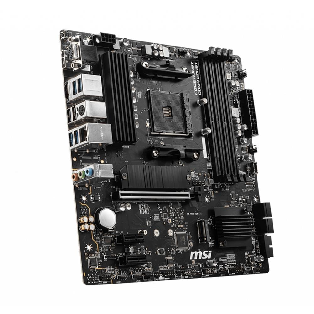 MSI B550M PRO-VDH Amd B550 Soket AM4 DDR4 4400(O.C.) M.2 Anakart 2928
