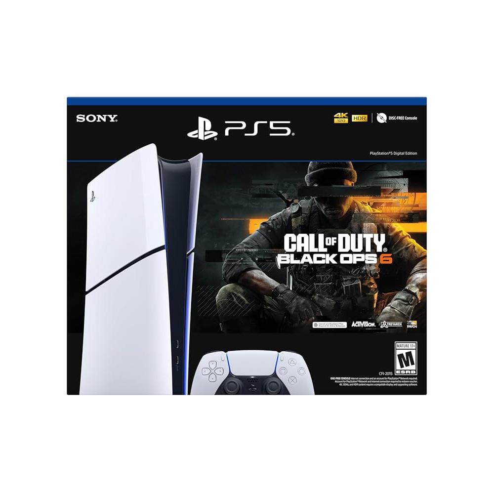 Sony Playstation 5 Slim Digital Sürüm Oyun Konsolu Call Of Duty Black Ops 6 Bundle 14332